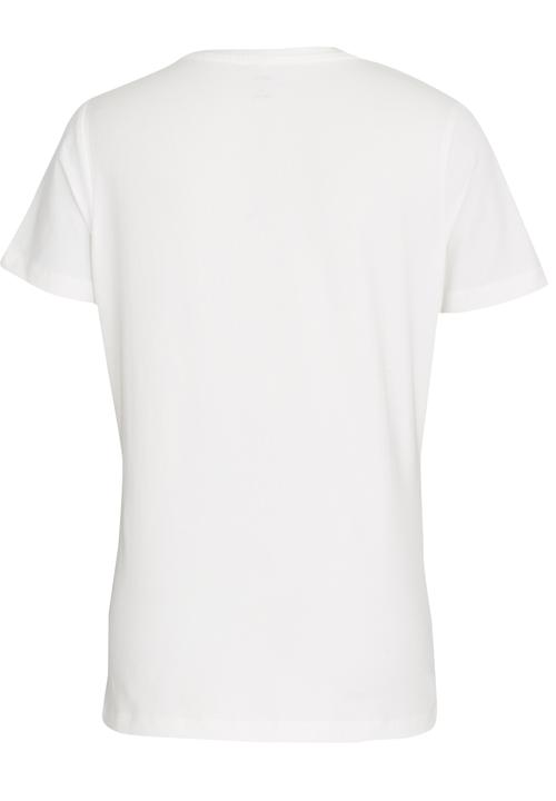 Name It - Girls Short Sleeve Printed Tee White
