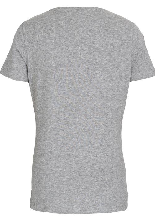 Name It - Girls Short Sleeve Printed Tee Grey