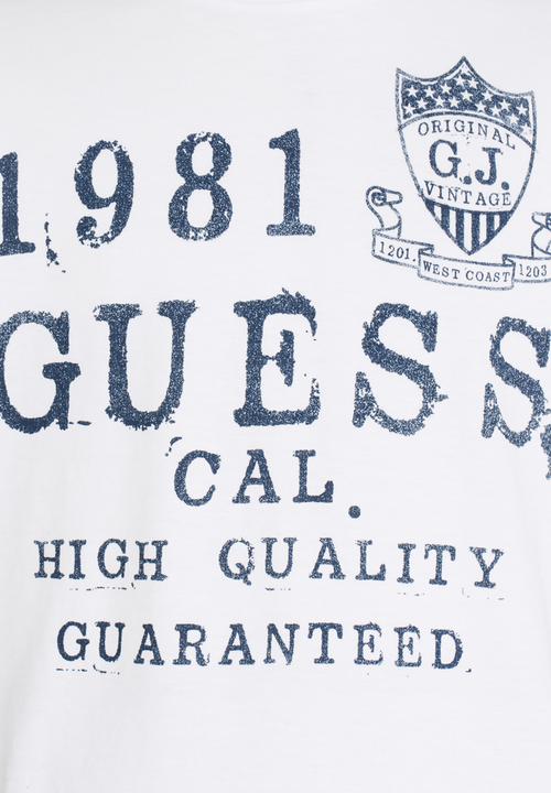 GUESS - S/S Guess Cali Tee White