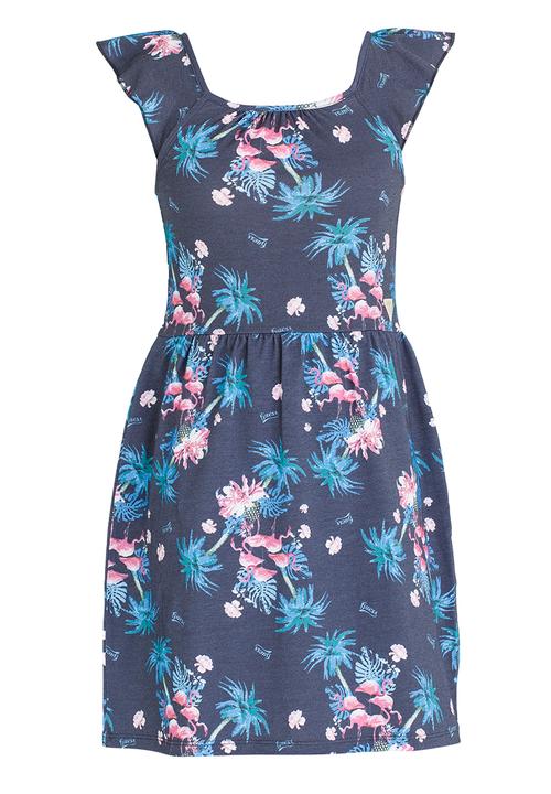 GUESS - Flamingo Printed  Dress Multi-colour