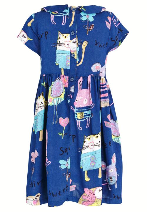 Pop Candy - Printed Dress Multi-colour