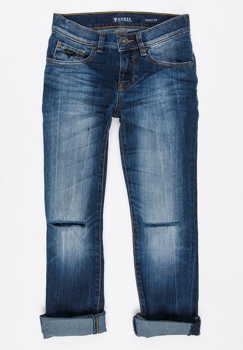 GUESS - Crop Taper Blue