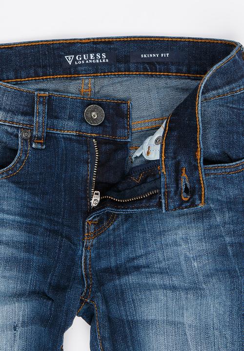 GUESS - Crop Taper Blue