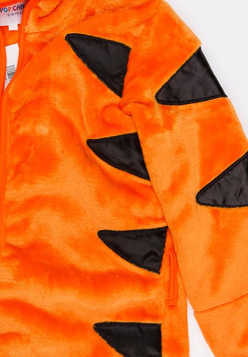 Pop Candy - Printed  Gown Orange