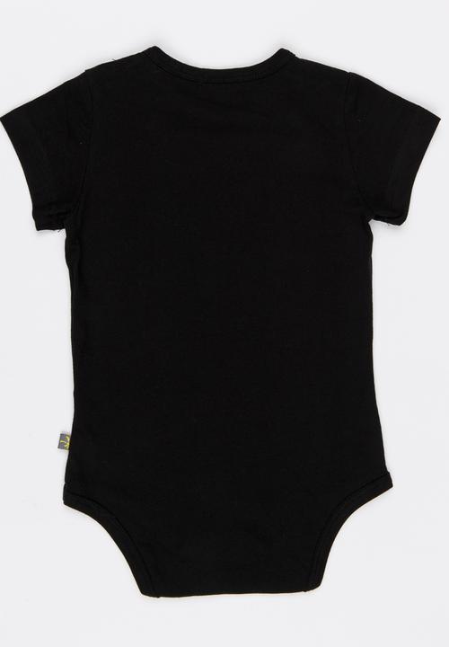 Peninsula Baby - Printed Bodysuit Black