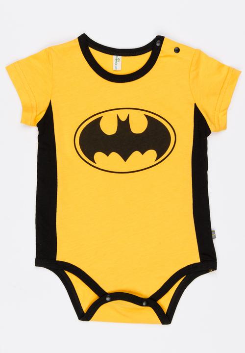 Peninsula Baby - Batman Bodysuit Yellow