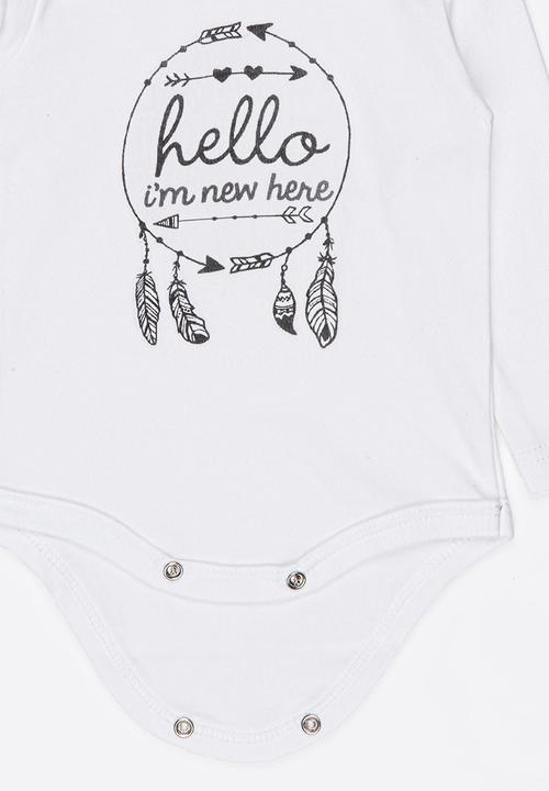 Funky Shop - Hello Im New Here White