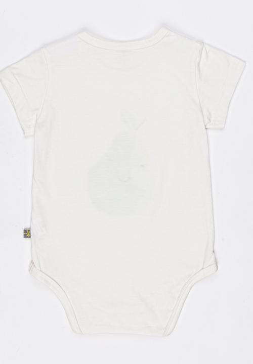 Peninsula Baby - Pear Printed Bodysuit Cream