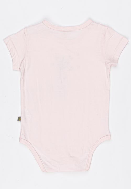 Peninsula Baby - Pineapple Printed Bodysuit Pale Pink