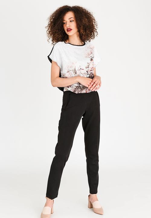 Cheryl Arthur - Textured Rose Top Pale Grey