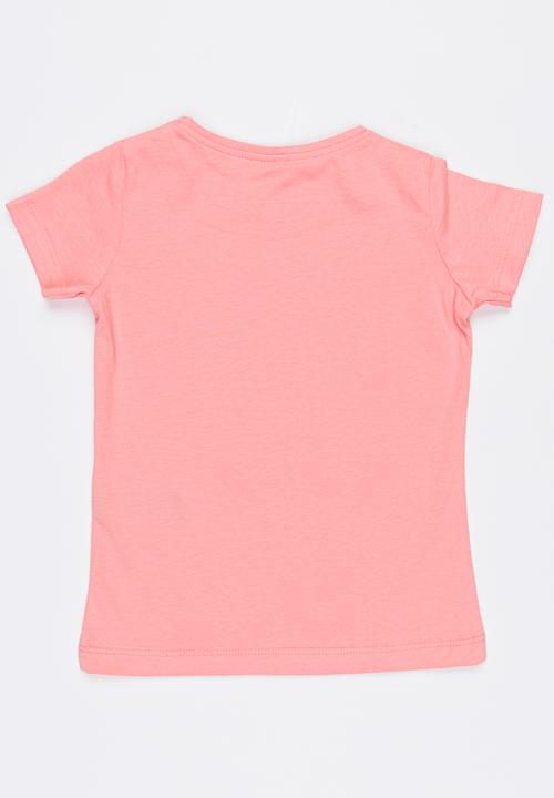 Name It - Printed Tee Pale Pink