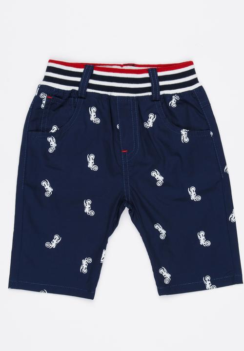 Pop Candy - Printed Short Navy