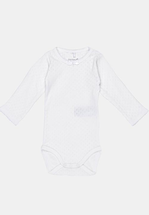 Name It - Girls Bodysuit White
