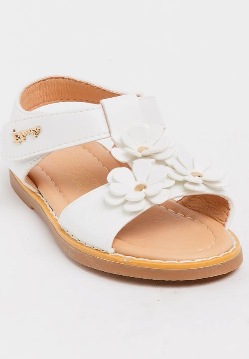 Pop Candy - Flower Sandal White