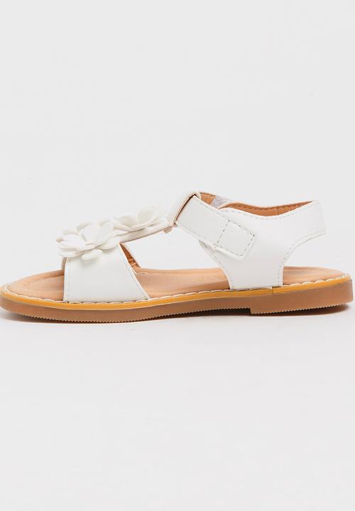 Pop Candy - Flower Sandal White