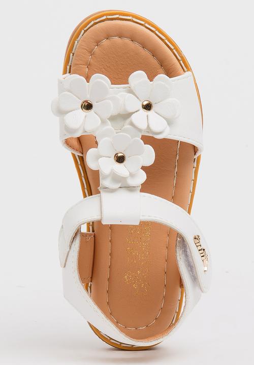 Pop Candy - Flower Sandal White