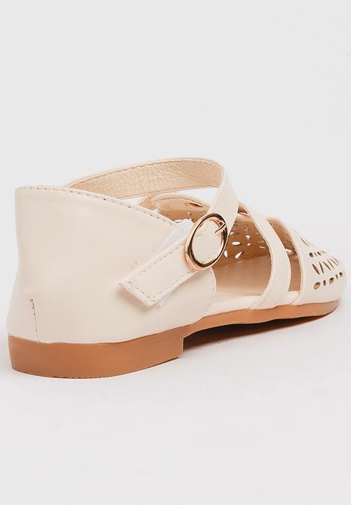 Pop Candy - Cage Sandal Nude