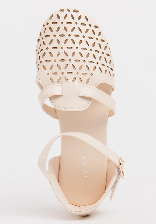 Pop Candy - Cage Sandal Nude