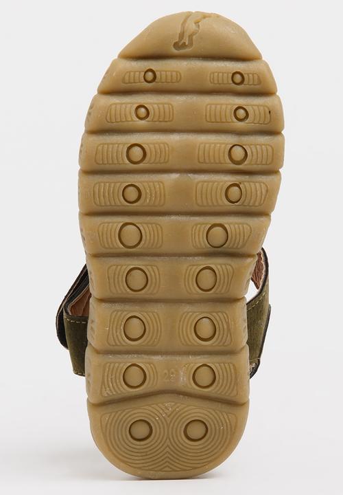 Pop Candy - Boys Sandal Khaki Green