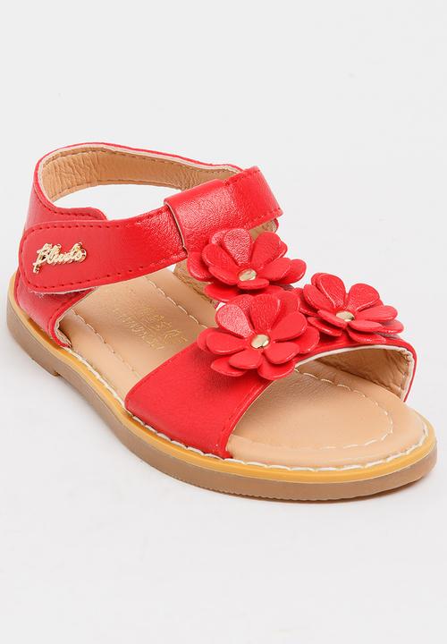 Pop Candy - Flower Sandal Red