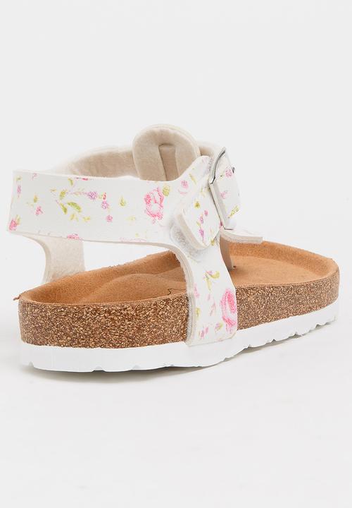 Pop Candy - T-bar Sandal White