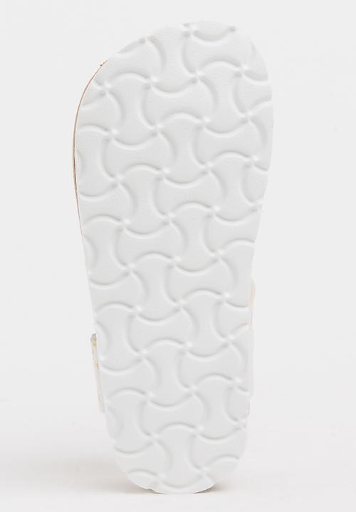 Pop Candy - T-bar Sandal White