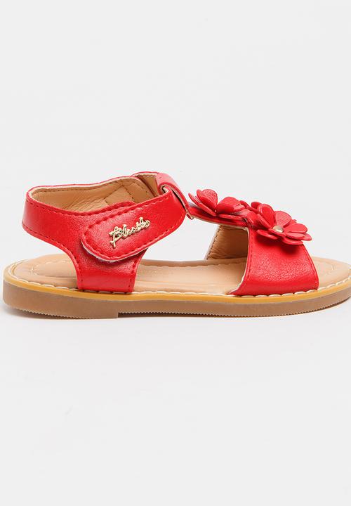 Pop Candy - Flower Sandal Red