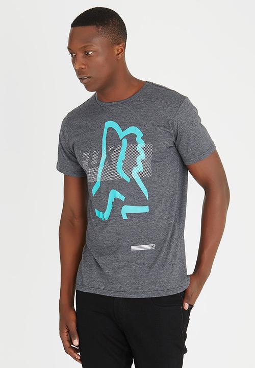 Fox - Kamekana Tshirt Dark Grey