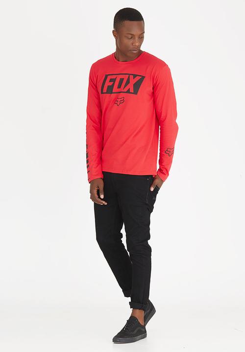 Fox - Foiled Tshirt Red
