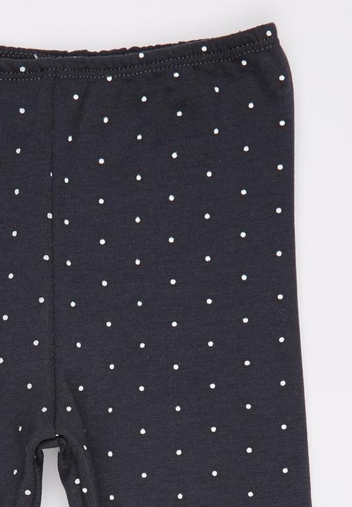 Just chillin - Girls Leggings Charcoal