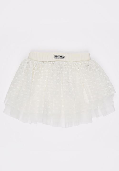 Just chillin - Tulle Skirt Cream