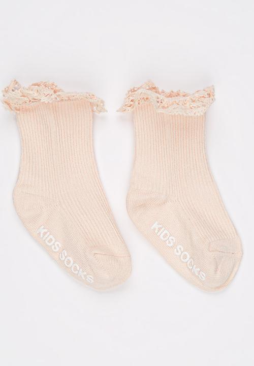 Pop Candy - Ankle Sock Pale Pink
