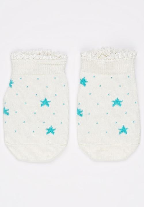 Pop Candy - Ankle Sock Off White