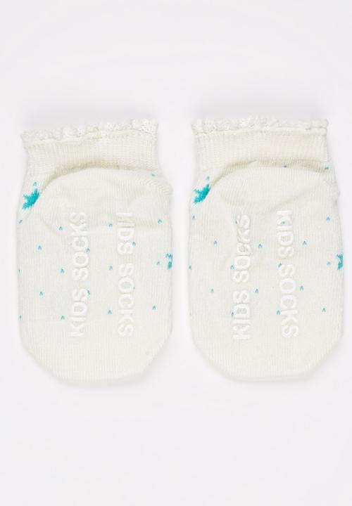 Pop Candy - Ankle Sock Off White