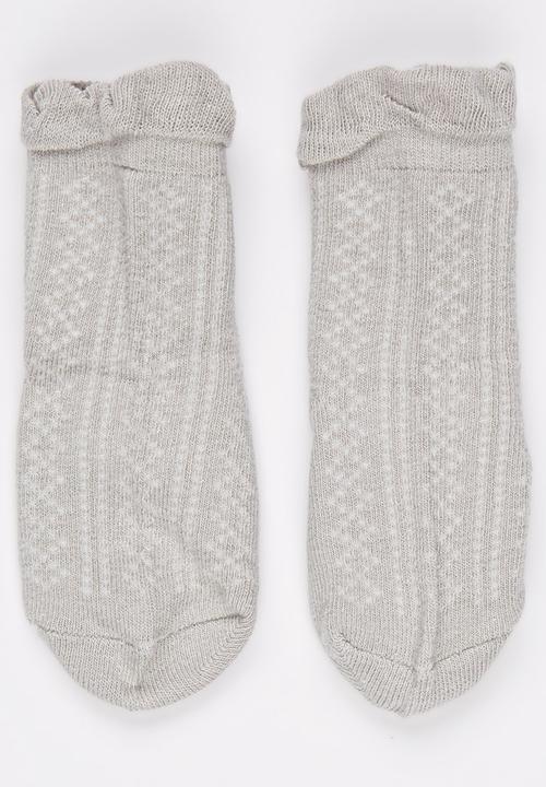 Pop Candy - Ankle Sock Grey