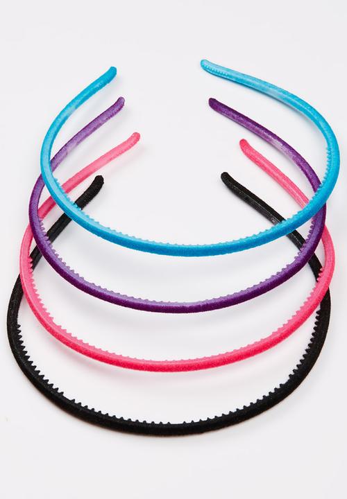 Jewels and Lace - Velvet Touch Aliceband Multi-colour