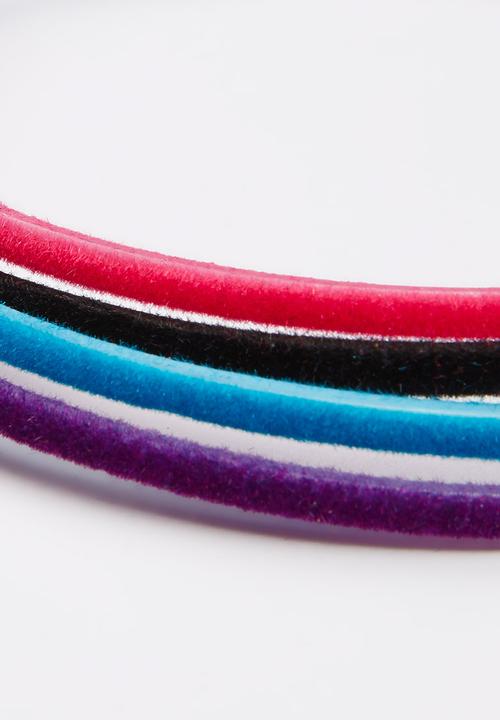 Jewels and Lace - Velvet Touch Aliceband Multi-colour