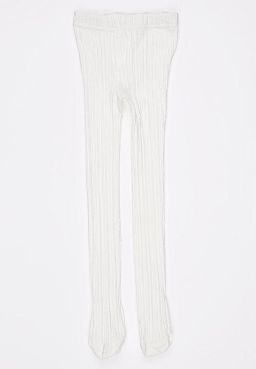 Pop Candy - Girls Tights White