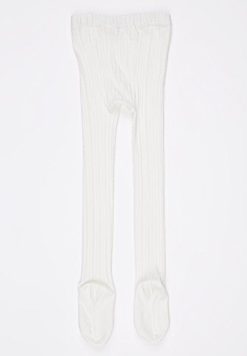 Pop Candy - Girls Tights White