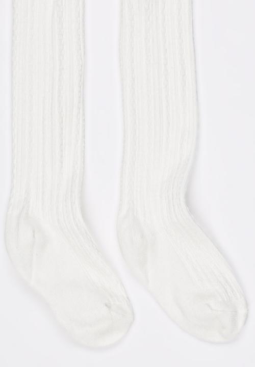 Pop Candy - Girls Tights White