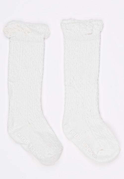 Pop Candy - Hi Sock White