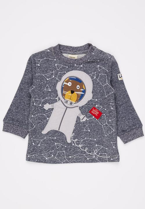 Soobe - Boys Printed Sweat Top Blue