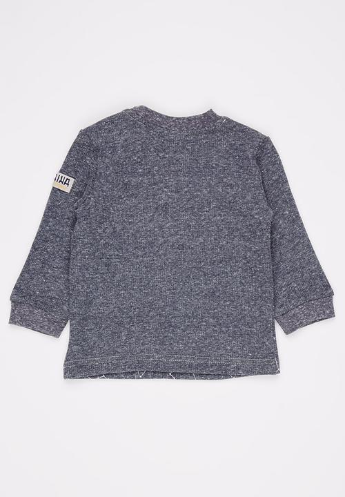 Soobe - Boys Printed Sweat Top Blue
