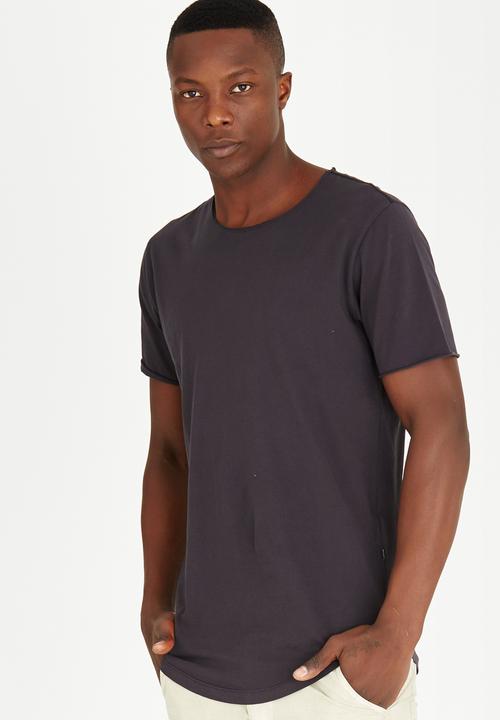 Only & Sons - Mahu Long Line T-Shirt Dark Grey