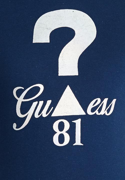GUESS - Question Tee Blue