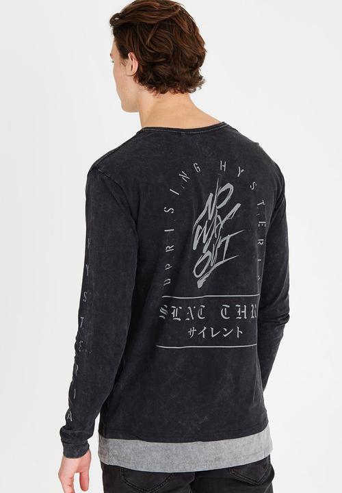 Silent Theory - Affected Tee Black