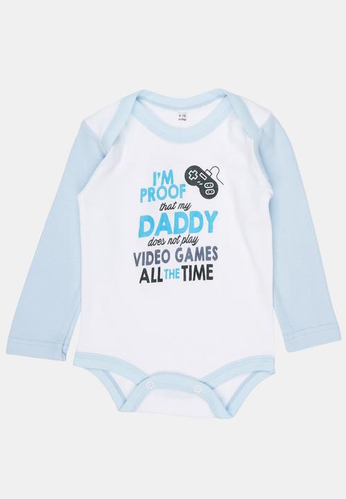 Funky Shop - Im Proof that my daddy does not play Video Games B Mid Blue