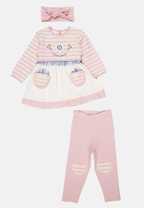 Hooligans - Little Flower Trio Set Multi-colour