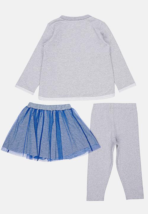 Hooligans - Ellie Dress & Leggings Set Multi-colour