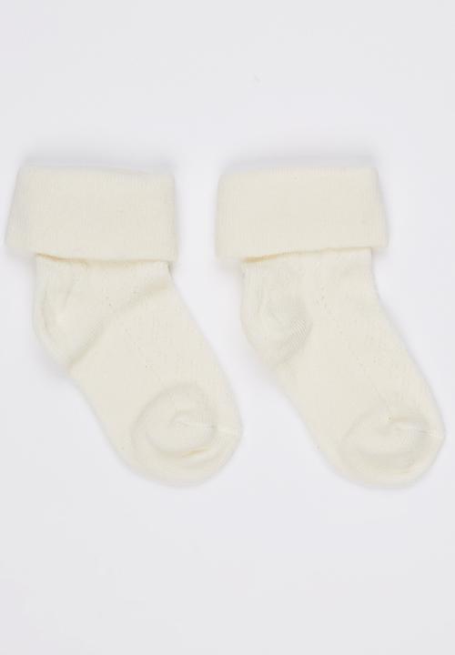 Name It - Girls Socks White